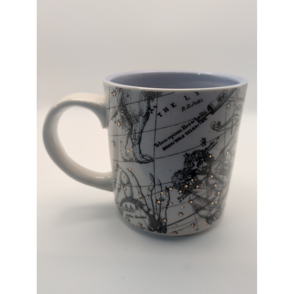 Anthropologie Salt and Earth Gemini Coffee Mug Cup Crab Zodiac Astrology (D)